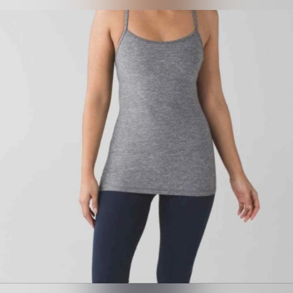 lululemon racer back,striped.size 6